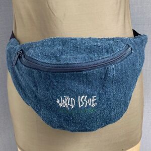 World Issue Hemp Clothing Hip Pack Fanny Belly Bag Adjustable Strap Travel